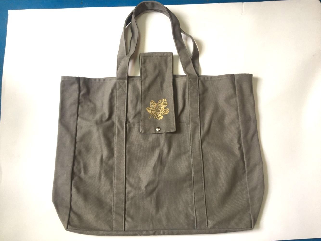 Customize Zipper 600D Oxford Cavas Shopping Tote Beach Bag